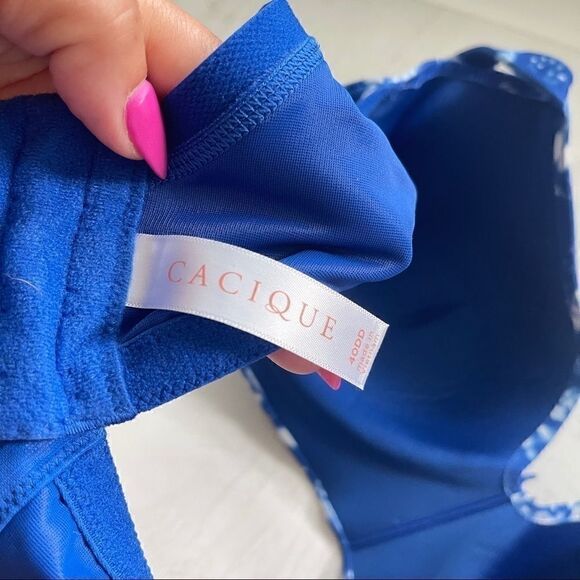 Cacique cotton lightly lined t-shirt bra tie dye - Picture 10 of 10